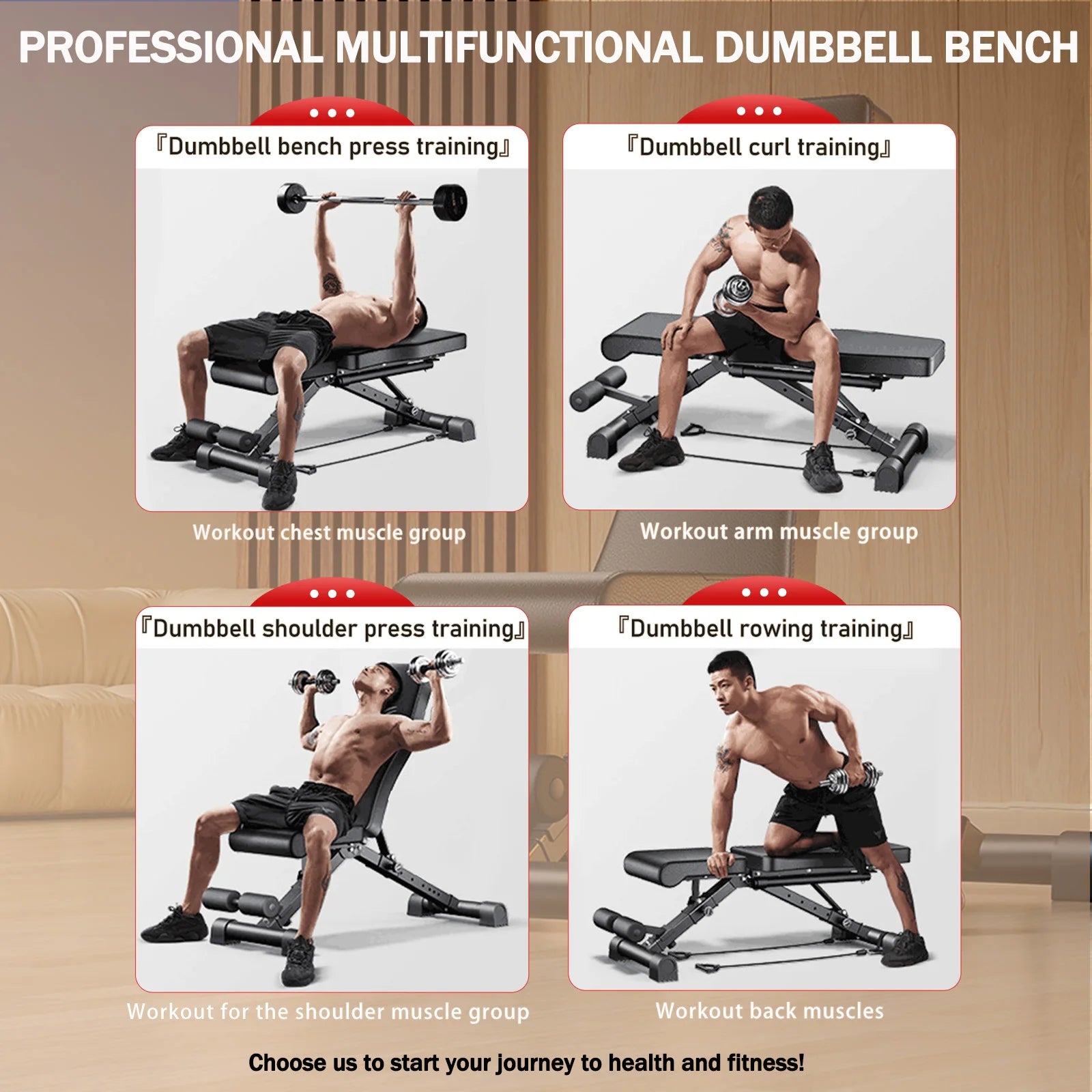 Weight Bench for Full Body